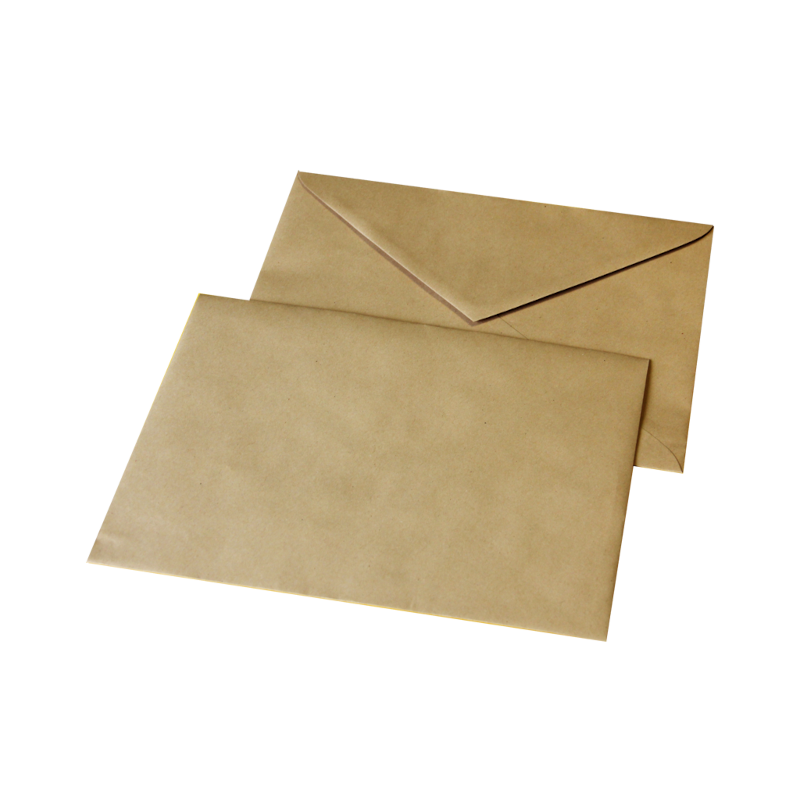 Конверт поштовий C6 (114x162 мм), МК, 0+0 крафт 80 г/м², 1 шт.